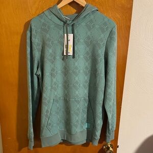 Puma Hoodie Mens Medium Green